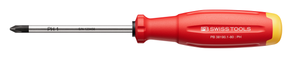 Phillips-Schraubenzieher PB 38190 SwissGrip Evo Gr. 1 80 mm